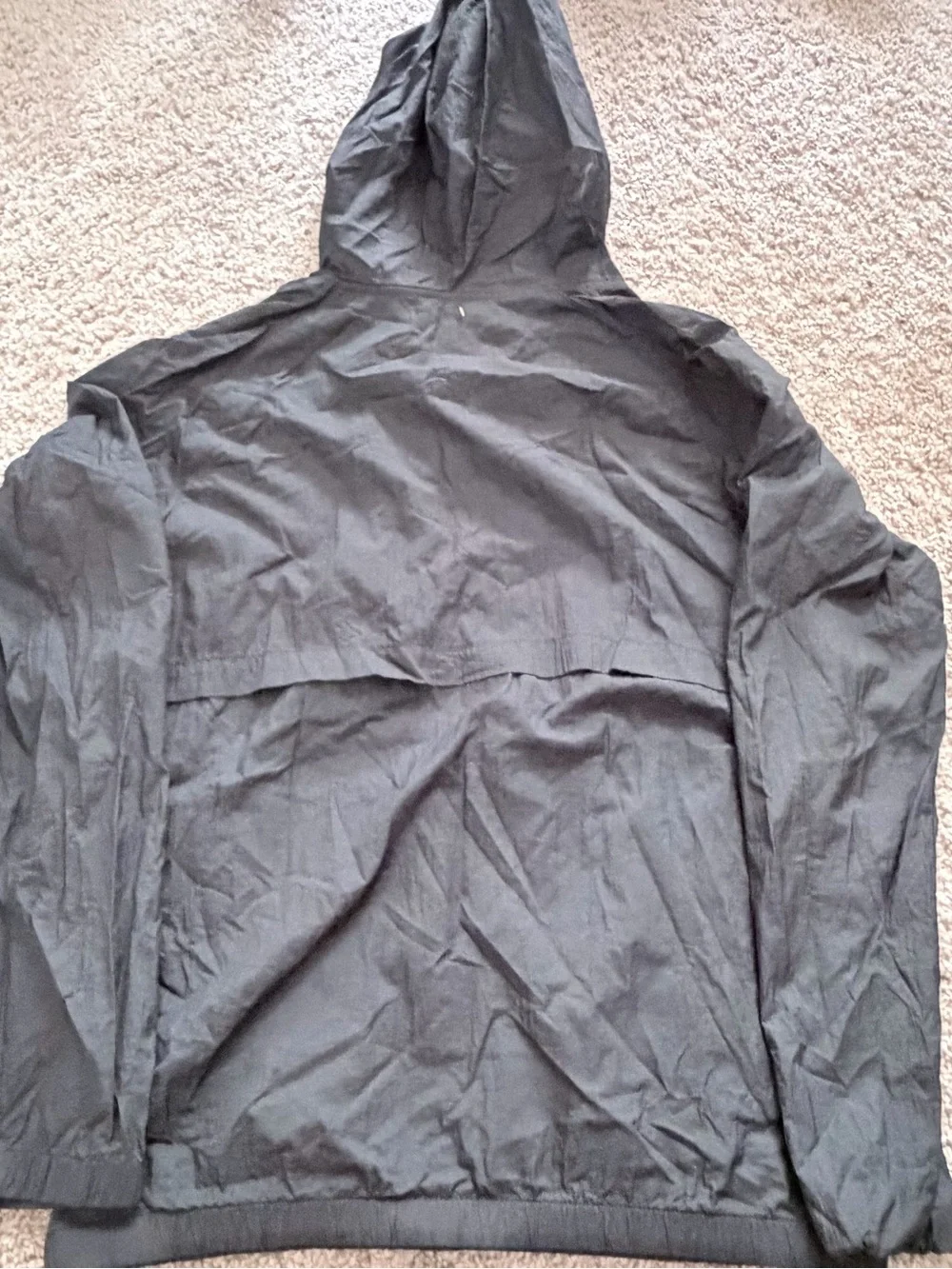 Champion Black Half-Zip Pullover with Logo